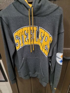 Mens New Era Pittsburgh Steelers Pullover Hoodie